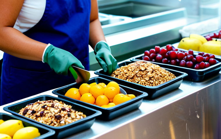 브라질에서 길거리 음식 먹을 때 주의사항 - Busy Street Food Stall**

"A vibrant Brazilian street food stall bustling with customers. The vendor...