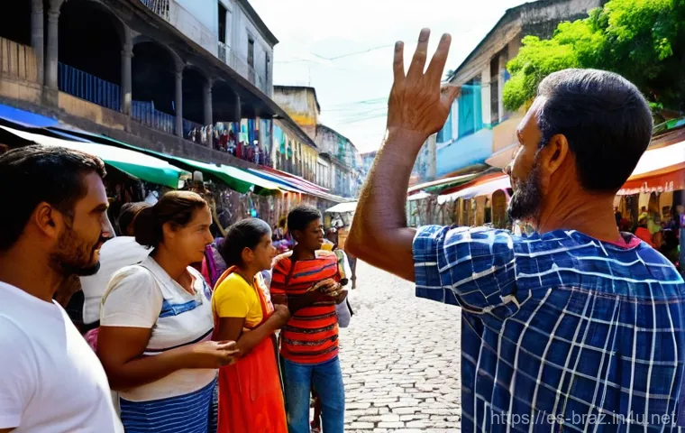 브라질 특유의 몸짓 언어 - **Prompt:** A young, diverse group of friends gathered around a table at a vibrant outdoor café in R... 브라질 특유의 몸짓 언어 - **Prompt:** A young, diverse group of friends gathered around a table at a vibrant outdoor café in R...